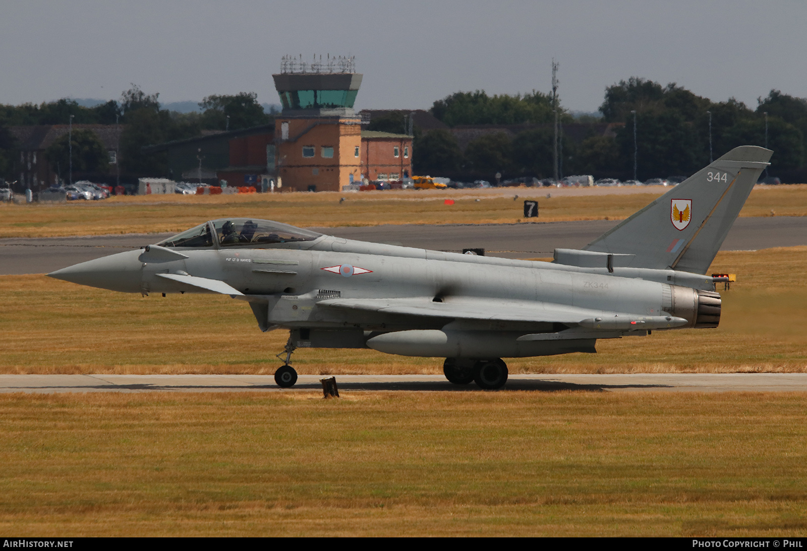 Aircraft Photo of ZK344 | Eurofighter EF-2000 Typhoon FGR4 | UK - Air Force | AirHistory.net #249547