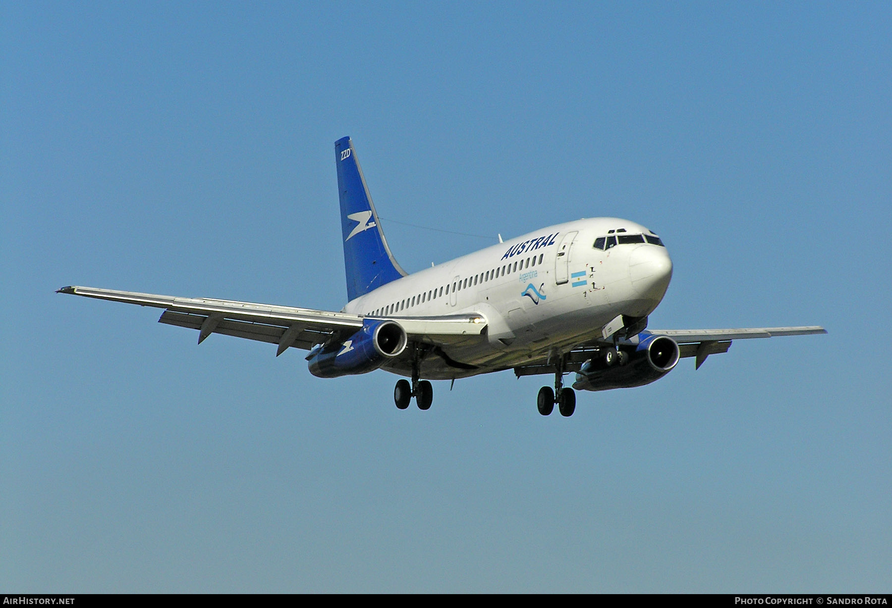 Aircraft Photo of LV-ZZD | Boeing 737-228/Adv | Aerolíneas Argentinas | AirHistory.net #249559