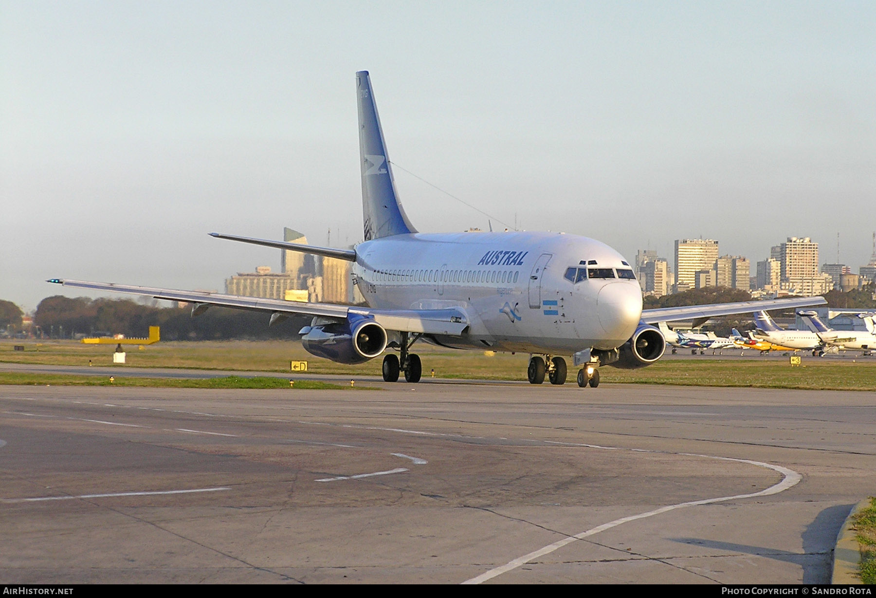 Aircraft Photo of LV-ZYG | Boeing 737-236/Adv | Aerolíneas Argentinas | AirHistory.net #249561