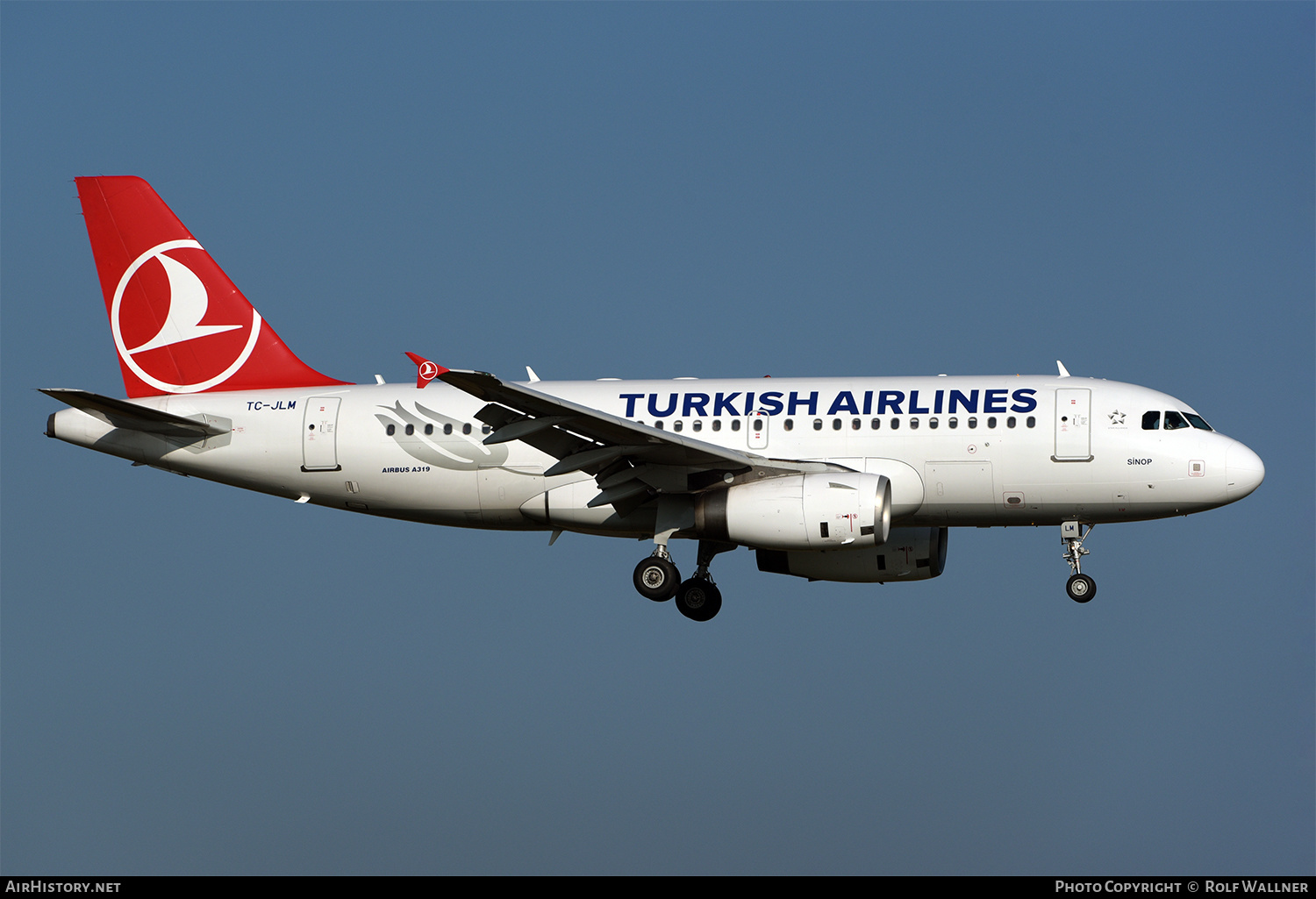 Aircraft Photo of TC-JLM | Airbus A319-132 | Turkish Airlines | AirHistory.net #249586