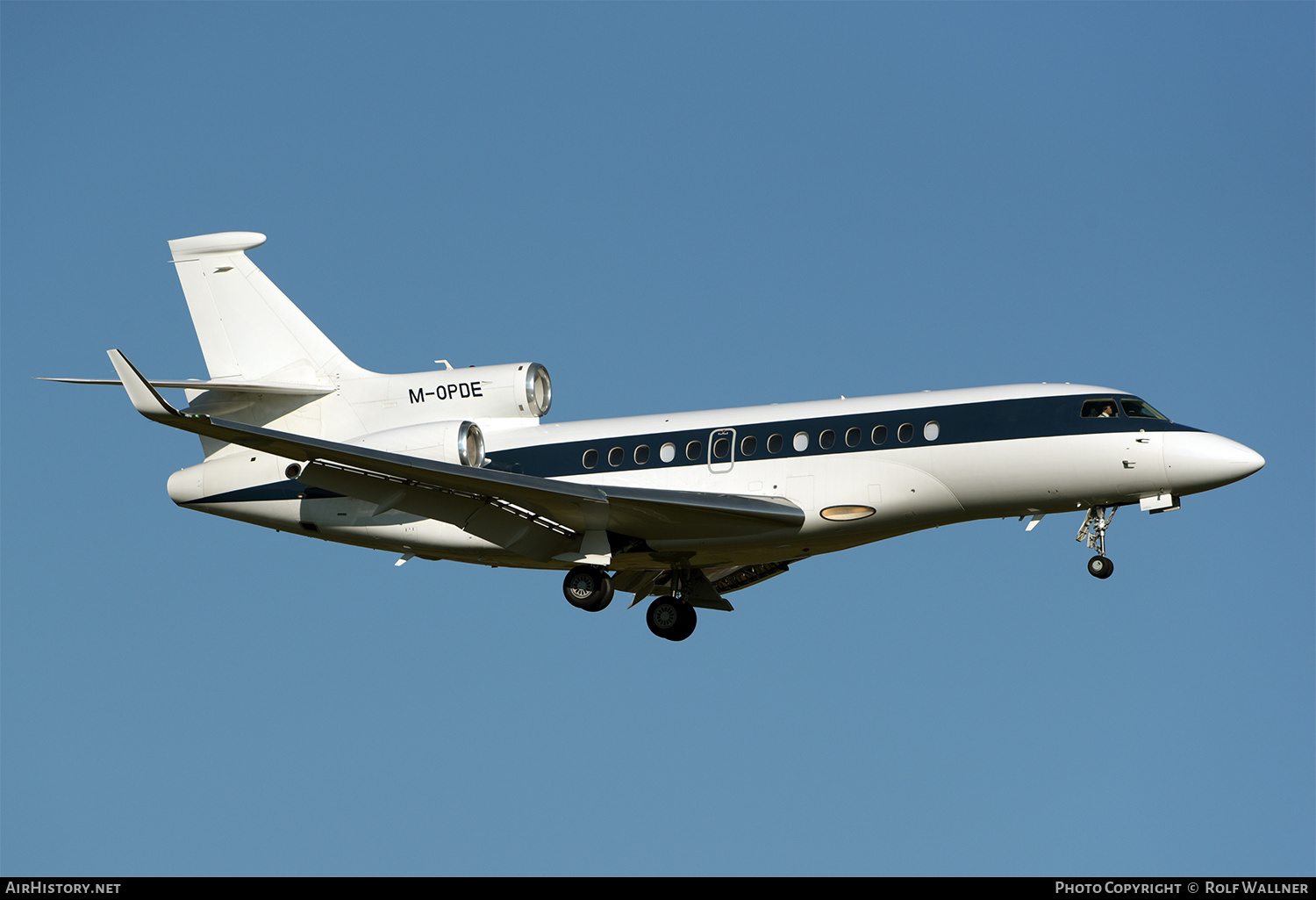 Aircraft Photo of M-OPDE | Dassault Falcon 7X | AirHistory.net #249589