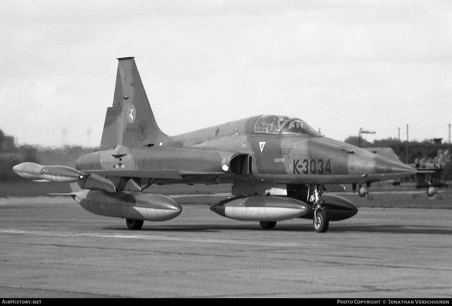 Aircraft Photo of K-3034 | Canadair NF-5A | Netherlands - Air Force | AirHistory.net #249609
