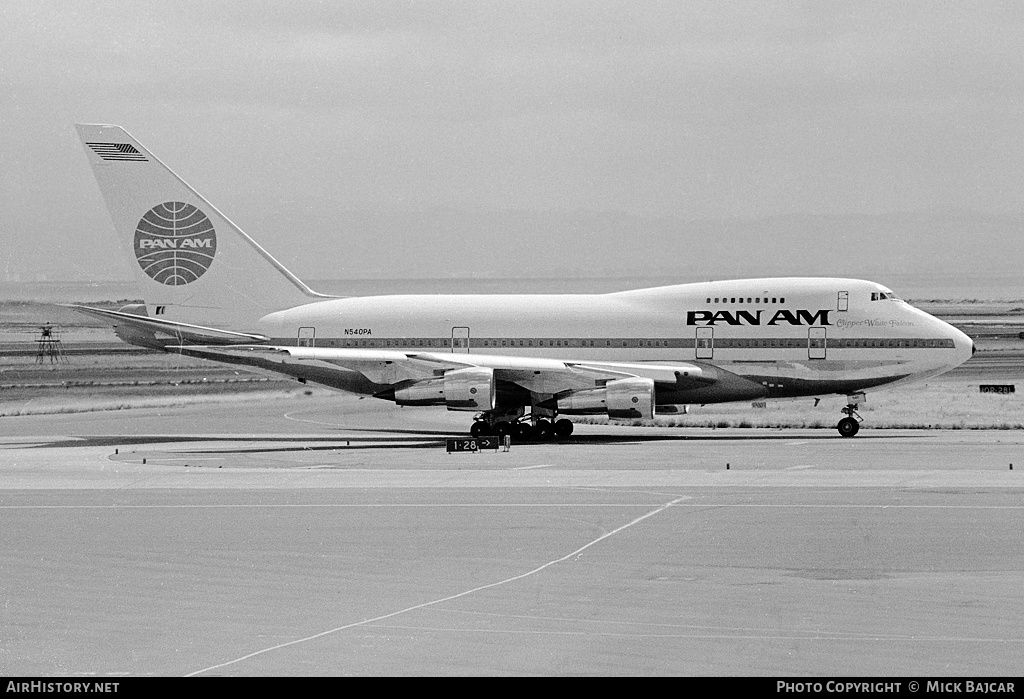 Aircraft Photo of N540PA | Boeing 747SP-21 | Pan American World Airways - Pan Am | AirHistory.net #249619