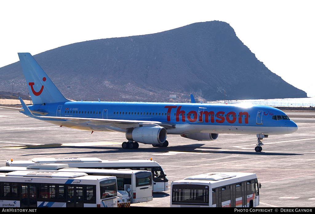 Aircraft Photo of G-OOBC | Boeing 757-28A | Thomson Airways | AirHistory.net #249626