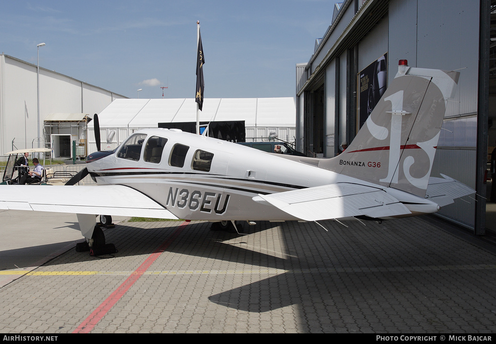 Aircraft Photo of N36EU | Hawker Beechcraft G36 Bonanza | AirHistory.net #249631