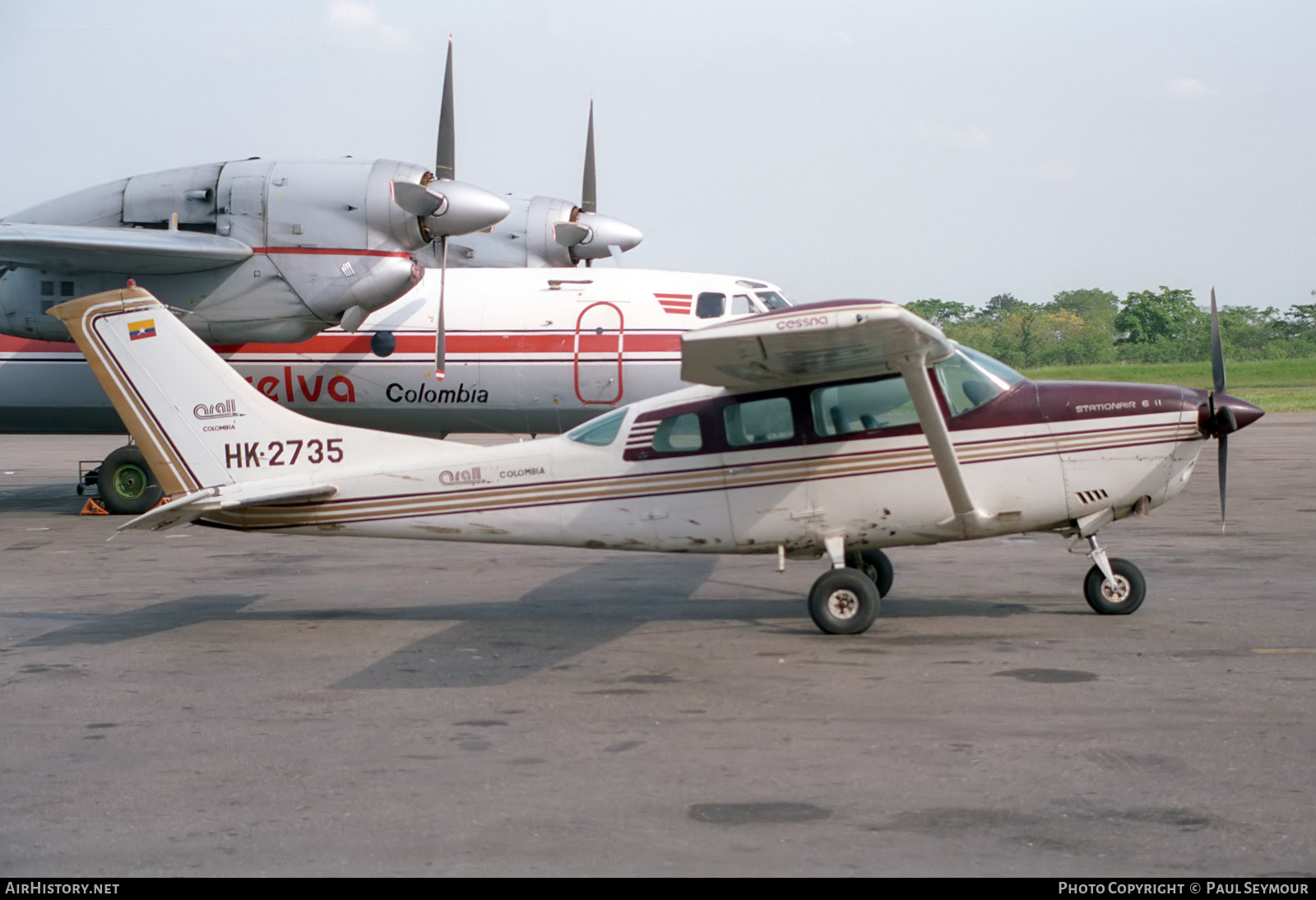 Aircraft Photo of HK-2735 | Cessna TU206G Turbo Stationair 6 | Aerolíneas Llaneras - ARALL | AirHistory.net #249633