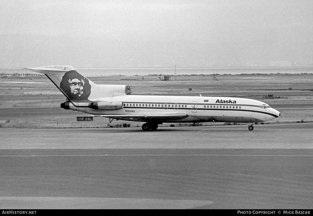 Aircraft Photo of N324AS | Boeing 727-21 | Alaska Airlines | AirHistory.net #249662