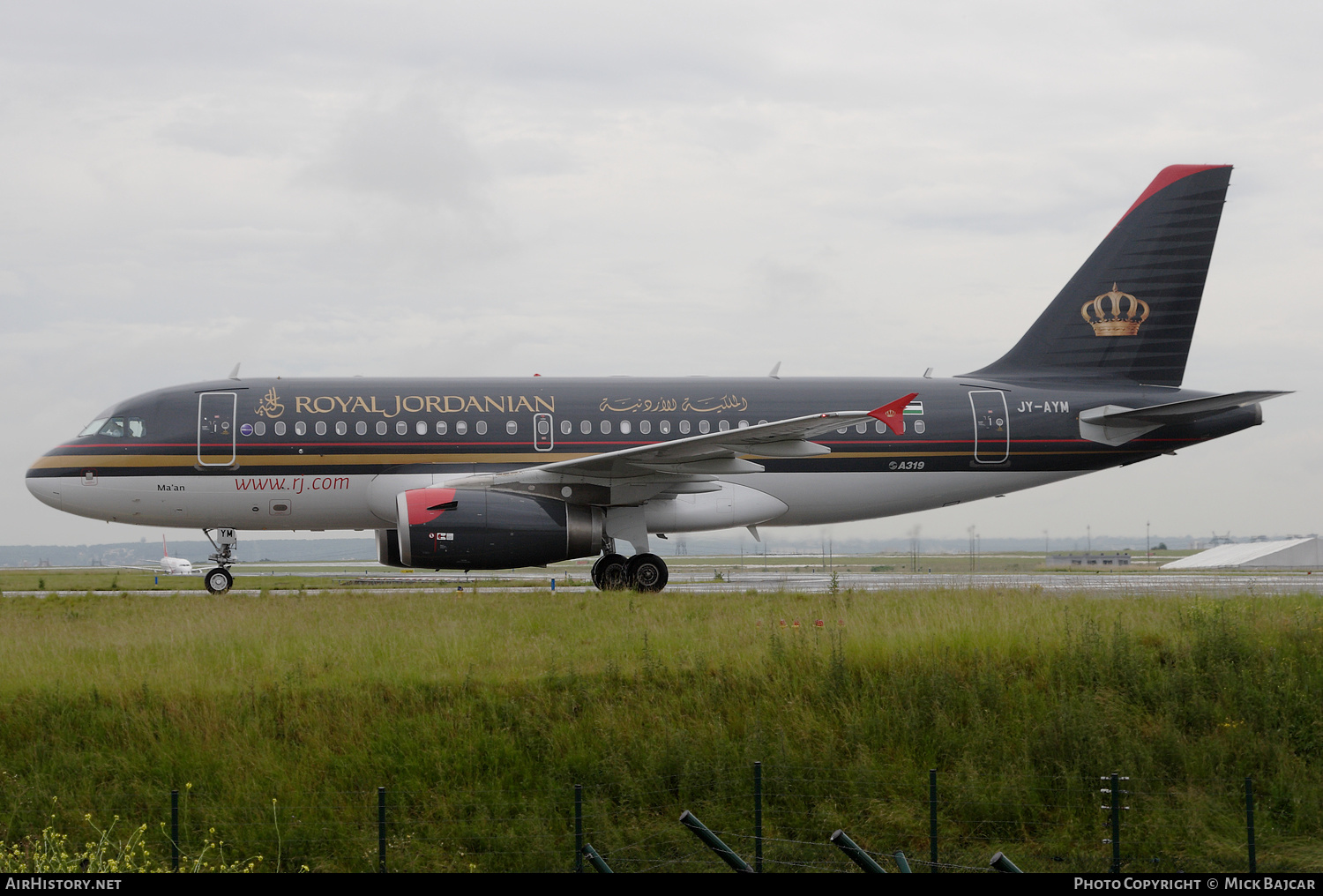 Aircraft Photo of JY-AYM | Airbus A319-132 | Royal Jordanian Airlines | AirHistory.net #249697