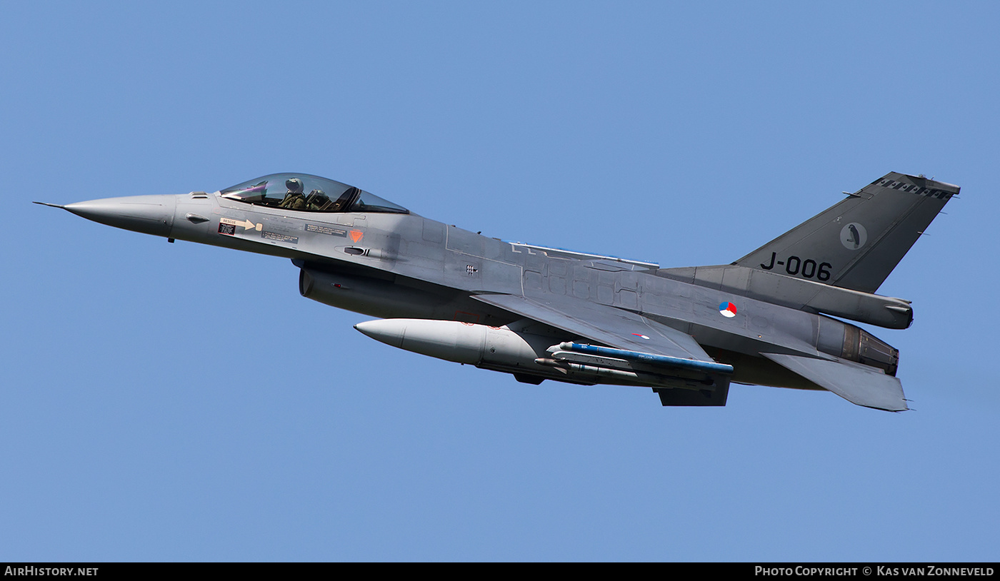 Aircraft Photo of J-006 | Lockheed F-16AM Fighting Falcon | Netherlands - Air Force | AirHistory.net #249709