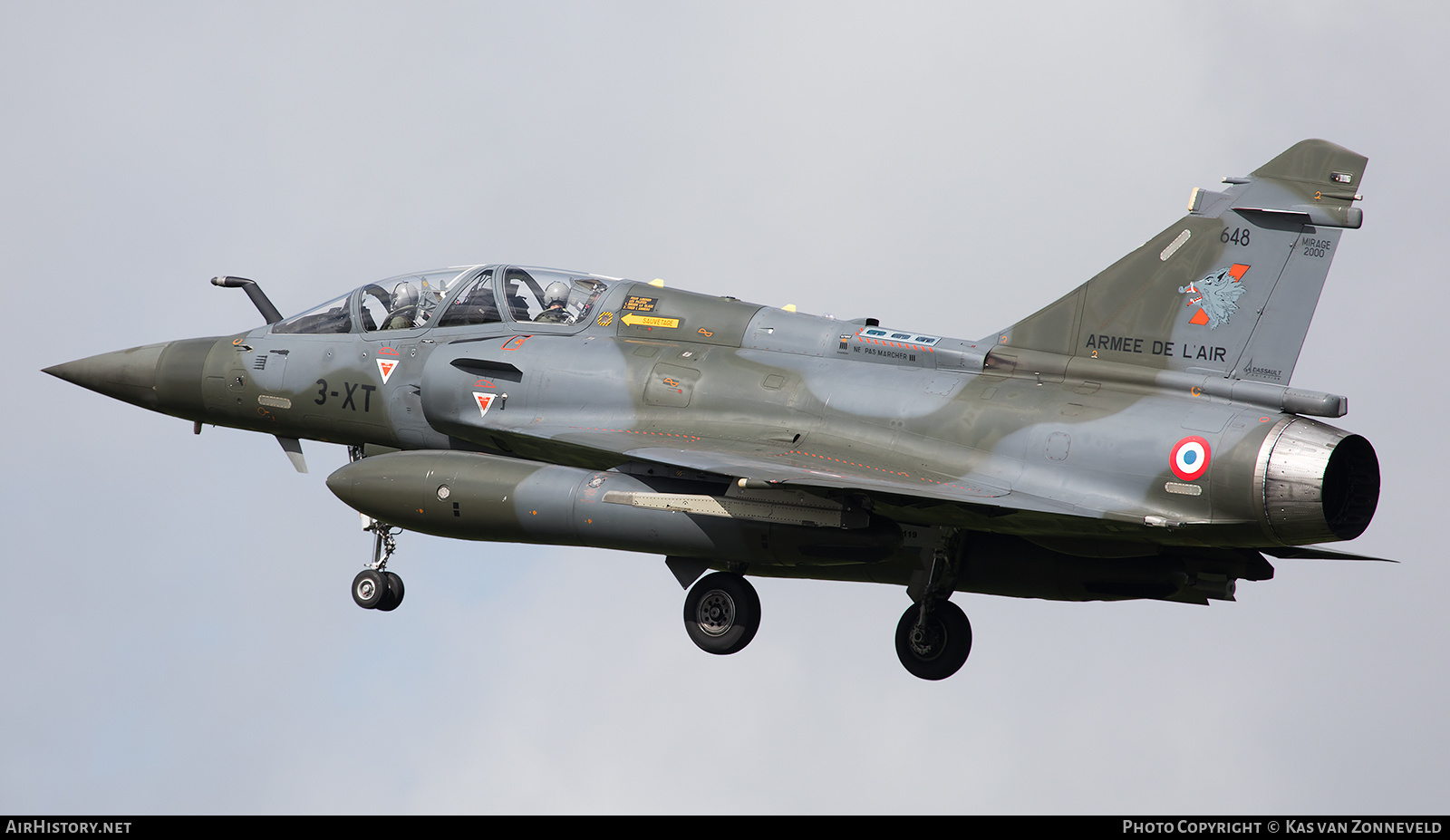 Aircraft Photo of 648 | Dassault Mirage 2000D | France - Air Force | AirHistory.net #249710