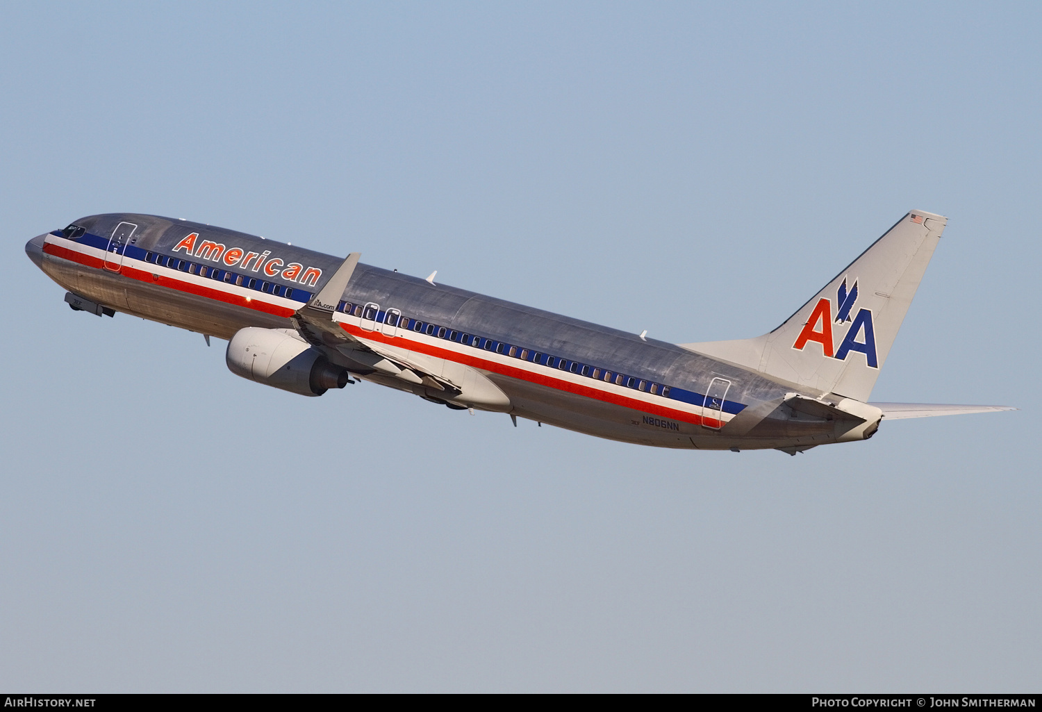 Aircraft Photo of N806NN | Boeing 737-823 | American Airlines | AirHistory.net #249721