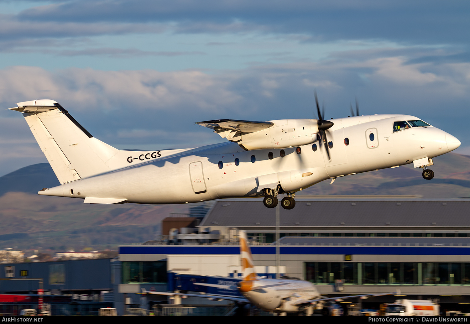 Aircraft Photo of G-CCGS | Dornier 328-110 | Loganair | AirHistory.net #249729