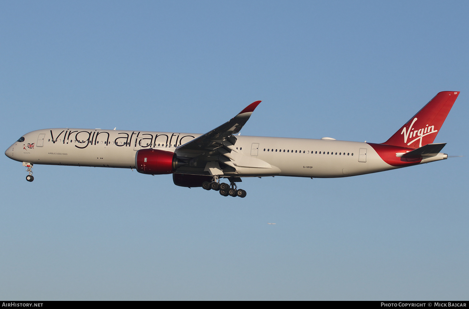 Aircraft Photo of G-VPOP | Airbus A350-1041 | Virgin Atlantic Airways | AirHistory.net #249731