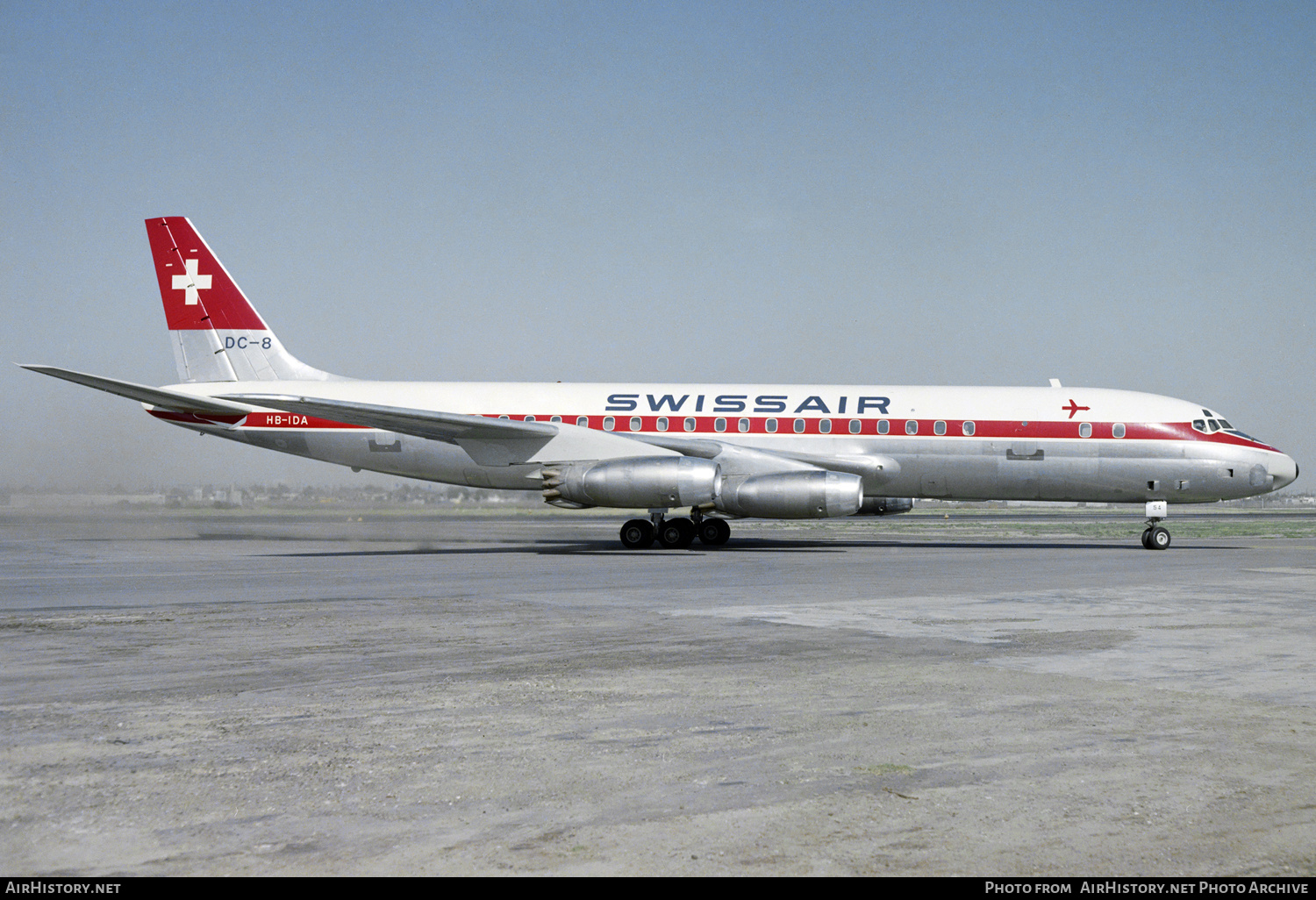 Aircraft Photo of HB-IDA | Douglas DC-8-32 | Swissair | AirHistory.net #249732