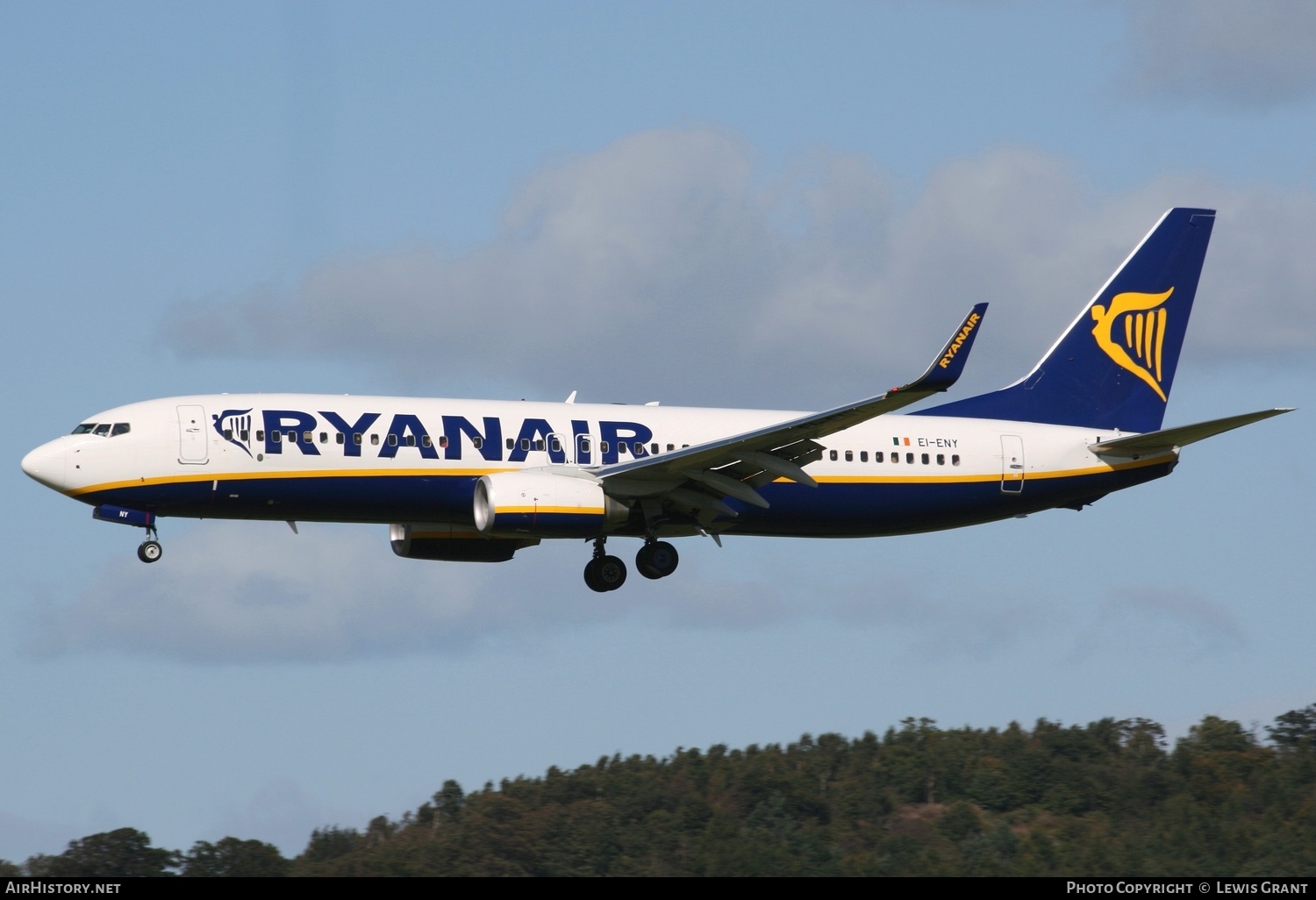 Aircraft Photo of EI-ENY | Boeing 737-8AS | Ryanair | AirHistory.net #249745