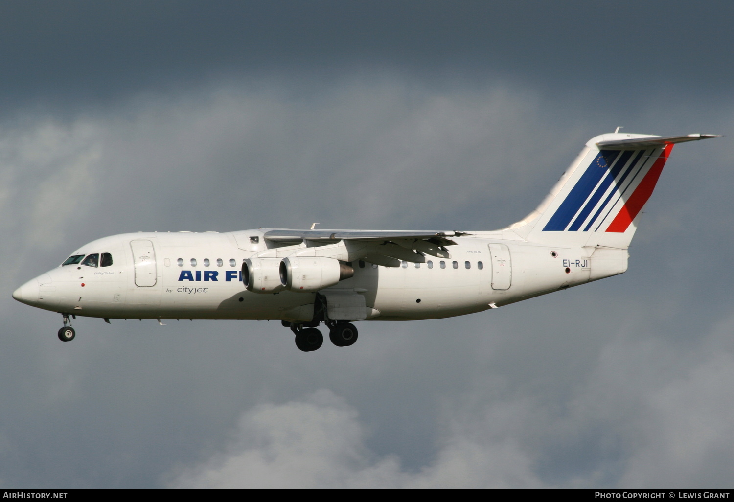 Aircraft Photo of EI-RJI | British Aerospace Avro 146-RJ85 | Air France | AirHistory.net #249754