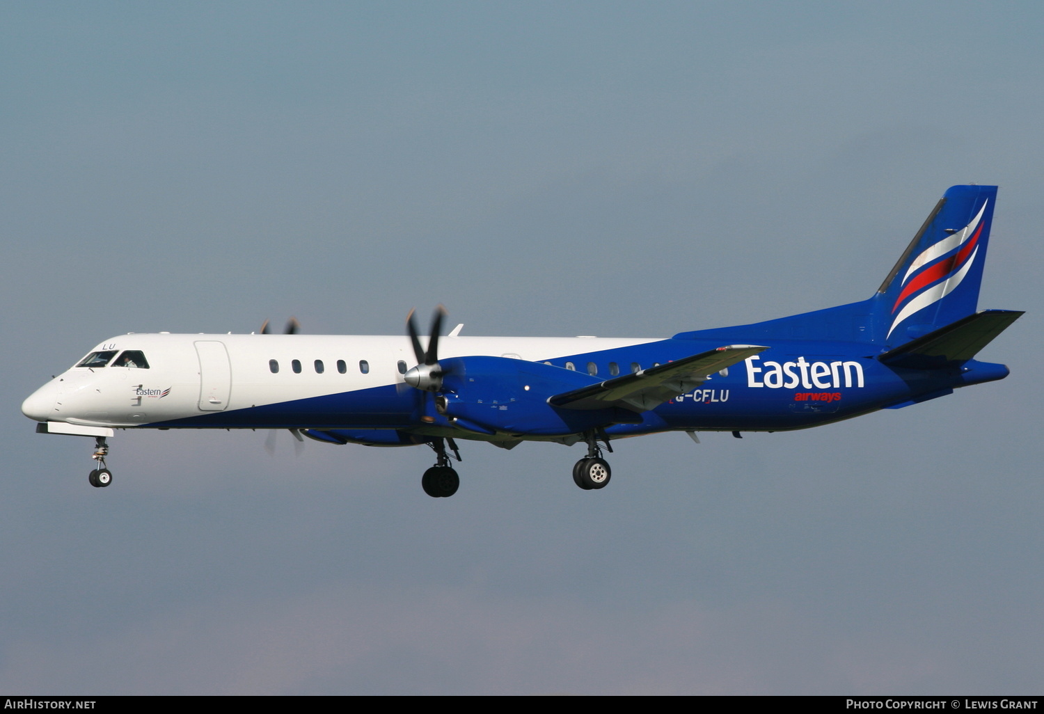 Aircraft Photo of G-CFLU | Saab 2000 | Eastern Airways | AirHistory.net #249758