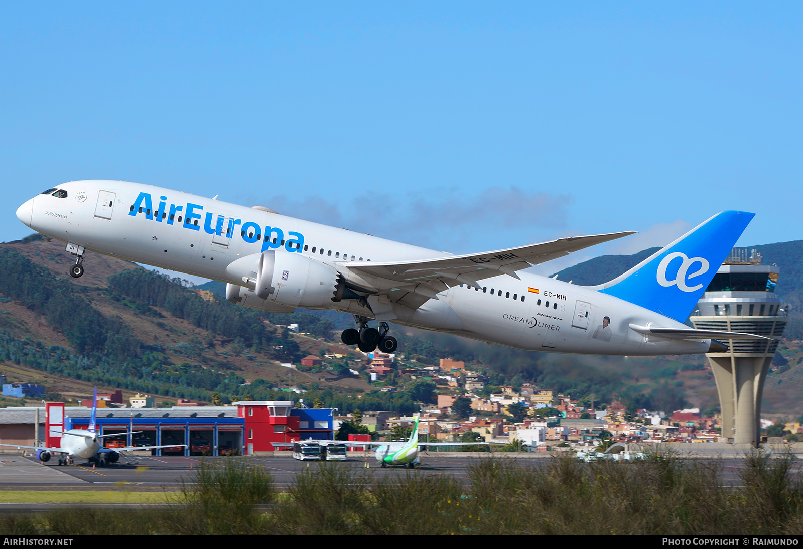 Aircraft Photo of EC-MIH | Boeing 787-8 Dreamliner | Air Europa | AirHistory.net #249789
