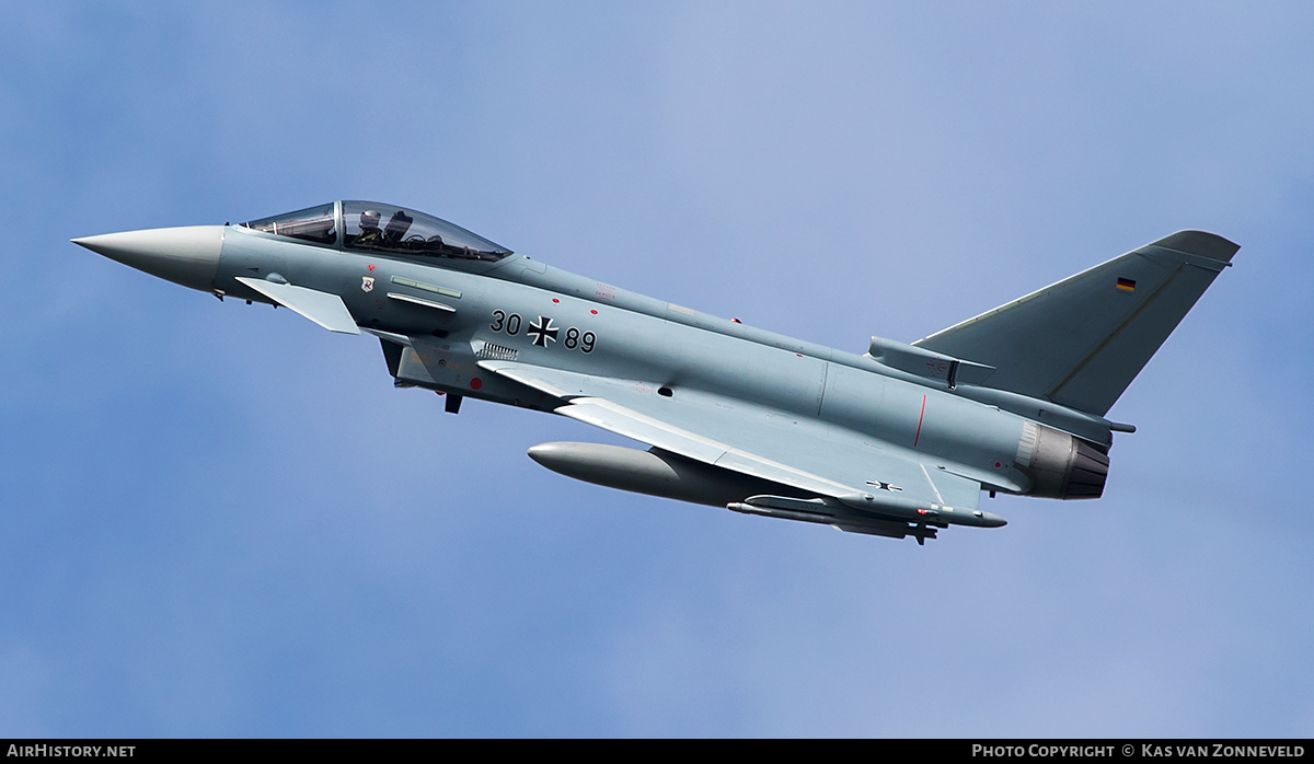Aircraft Photo of 3089 | Eurofighter EF-2000 Typhoon S | Germany - Air Force | AirHistory.net #249797