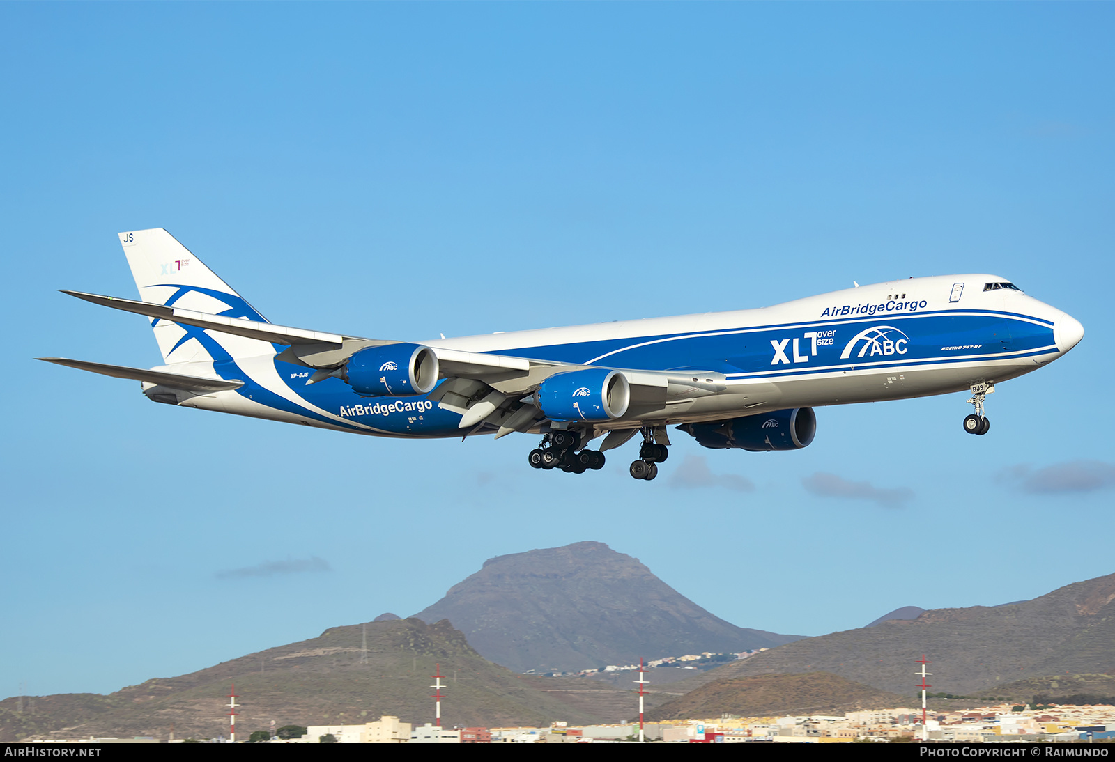 Aircraft Photo of VP-BJS | Boeing 747-8F | ABC - AirBridgeCargo Airlines | AirHistory.net #249809