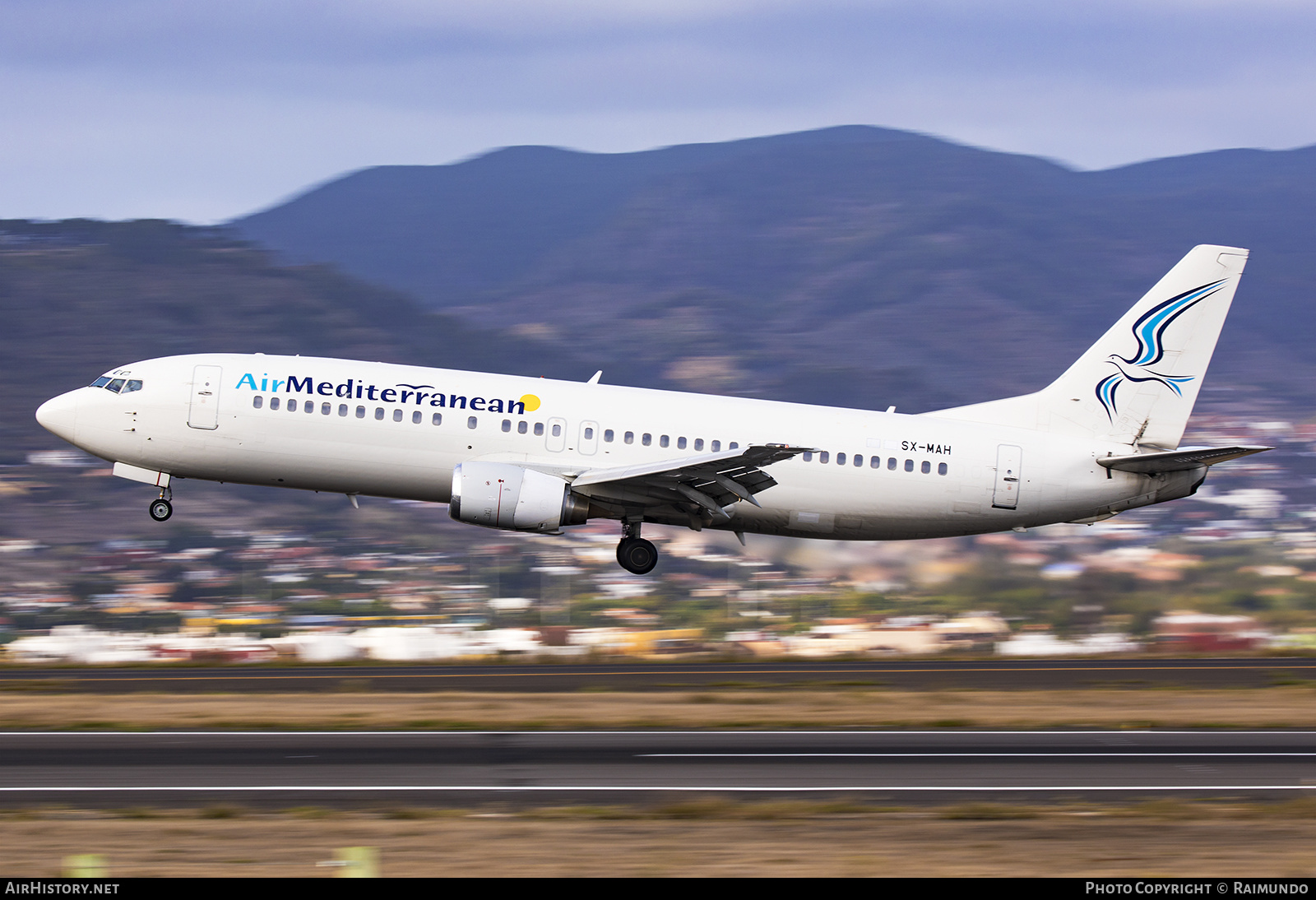 Aircraft Photo of SX-MAH | Boeing 737-405 | Air Mediterranean | AirHistory.net #249810