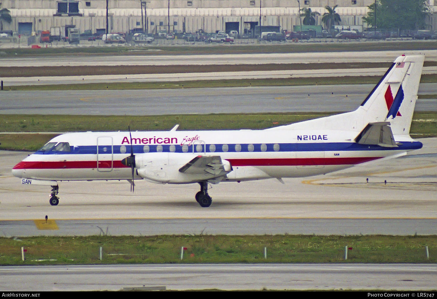 Aircraft Photo of N210AE | Saab 340B | American Eagle | AirHistory.net #249813