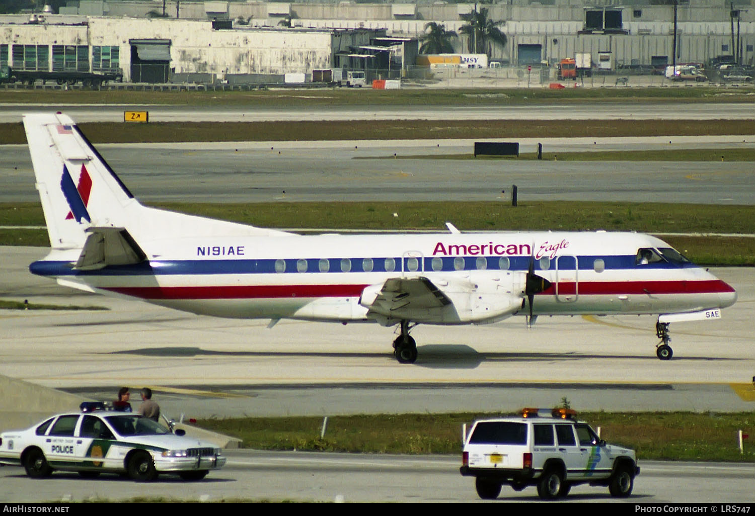 Aircraft Photo of N191AE | Saab 340B | American Eagle | AirHistory.net #249834