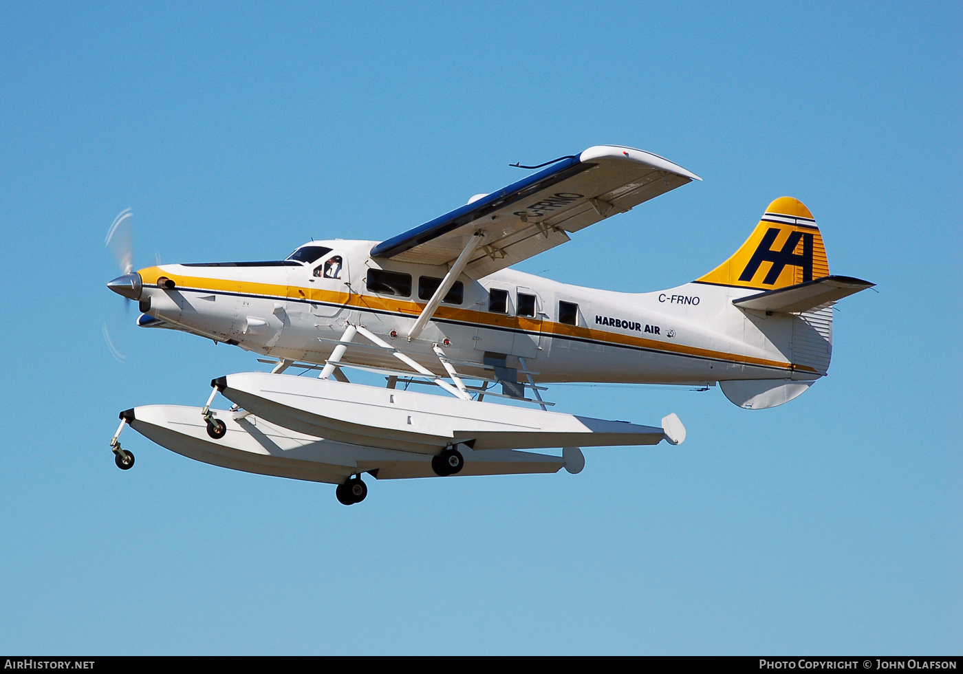Aircraft Photo of C-FRNO | Vazar DHC-3T Turbine Otter | Harbour Air | AirHistory.net #249849