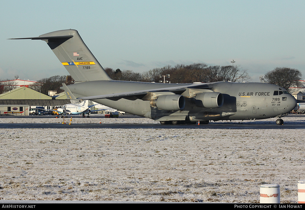 Aircraft Photo of 07-7189 / 77189 | Boeing C-17A Globemaster III | USA - Air Force | AirHistory.net #249850