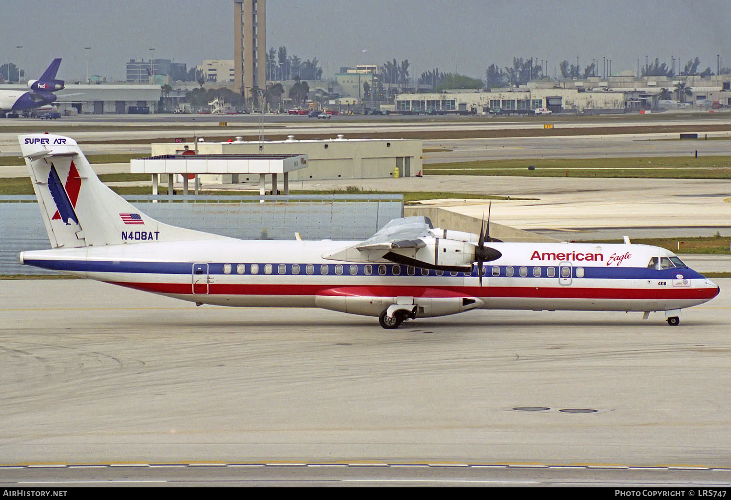 Aircraft Photo of N408AT | ATR ATR-72-212 | American Eagle | AirHistory.net #249851