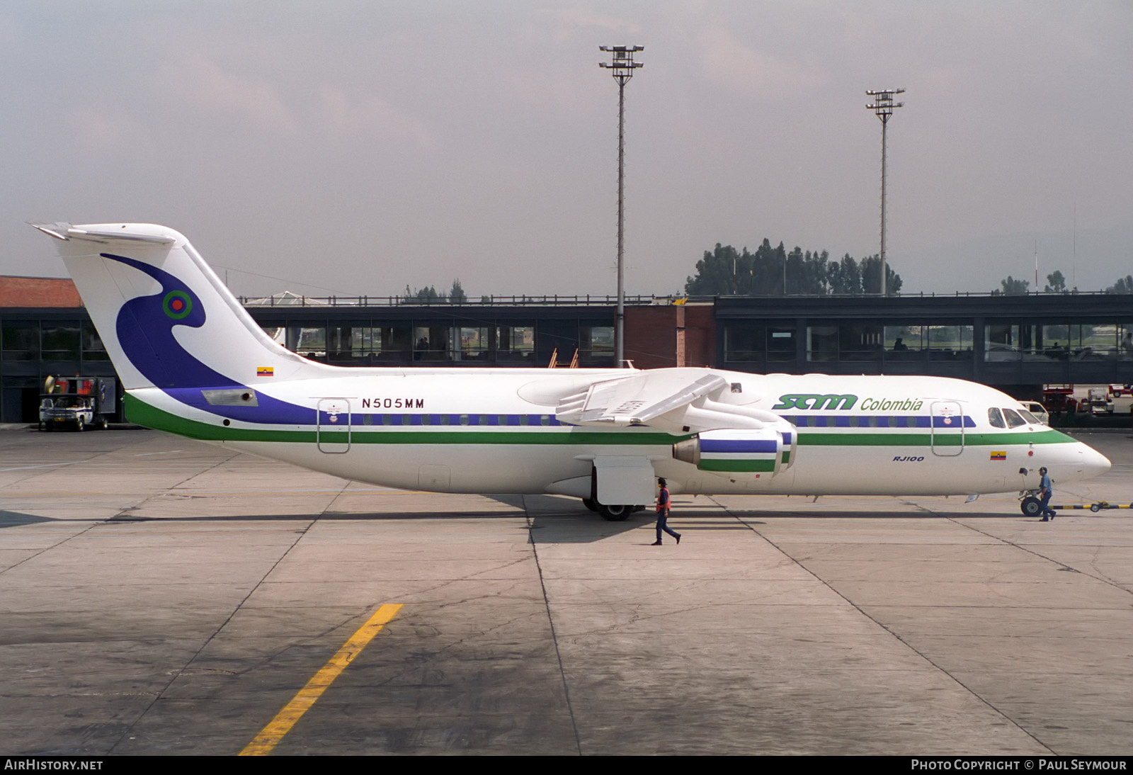 Aircraft Photo of N505MM | British Aerospace Avro 146-RJ100 | SAM - Sociedad Aeronáutica de Medellín | AirHistory.net #249882