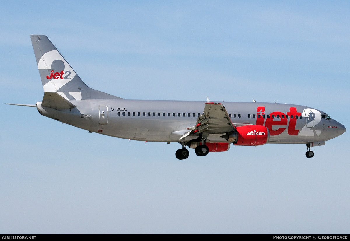 Aircraft Photo of G-CELE | Boeing 737-33A | Jet2 | AirHistory.net #249892