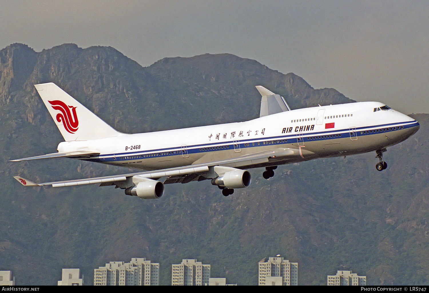Aircraft Photo of B-2468 | Boeing 747-4J6M | Air China | AirHistory.net #249906