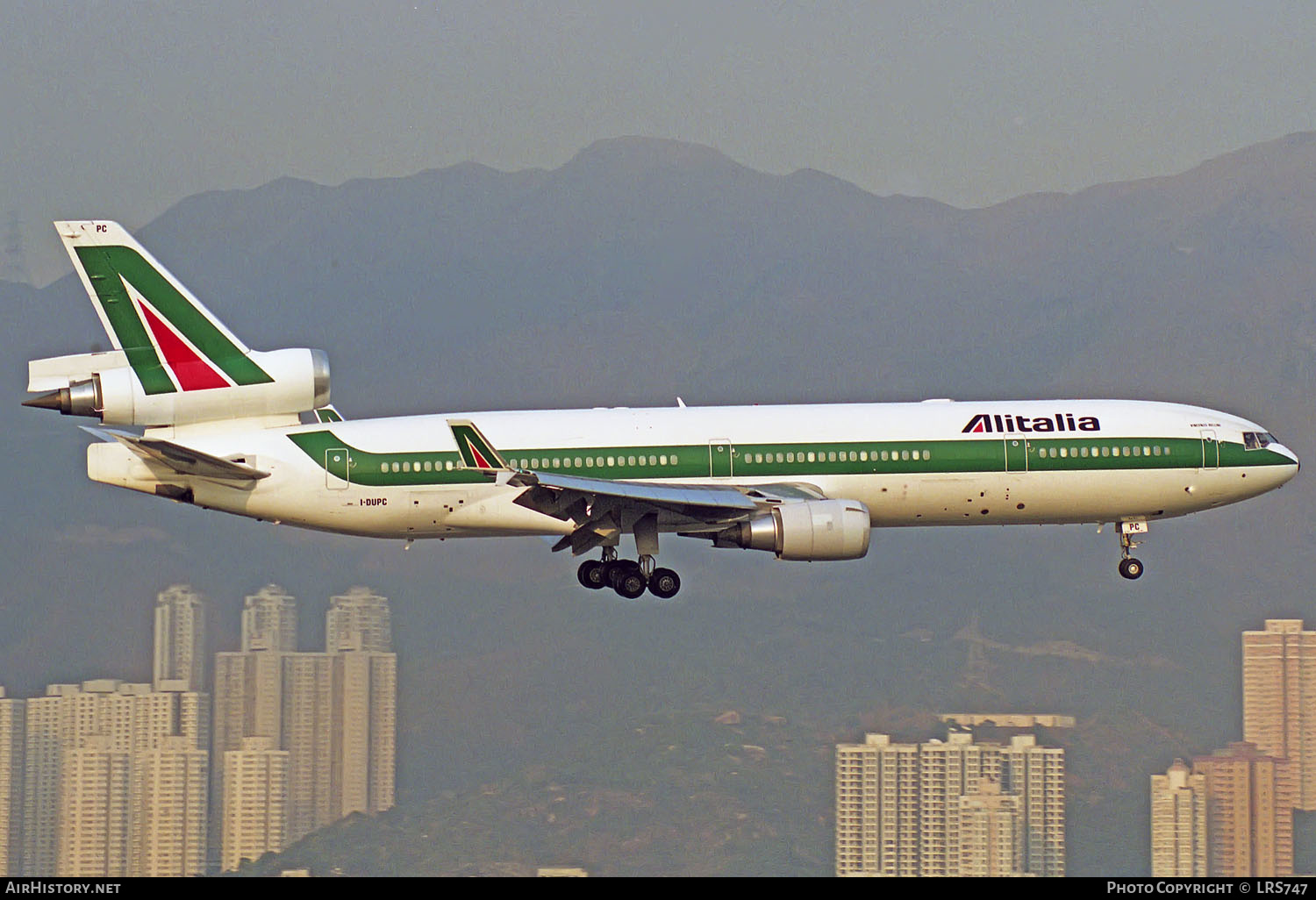 Aircraft Photo of I-DUPC | McDonnell Douglas MD-11 | Alitalia | AirHistory.net #249908