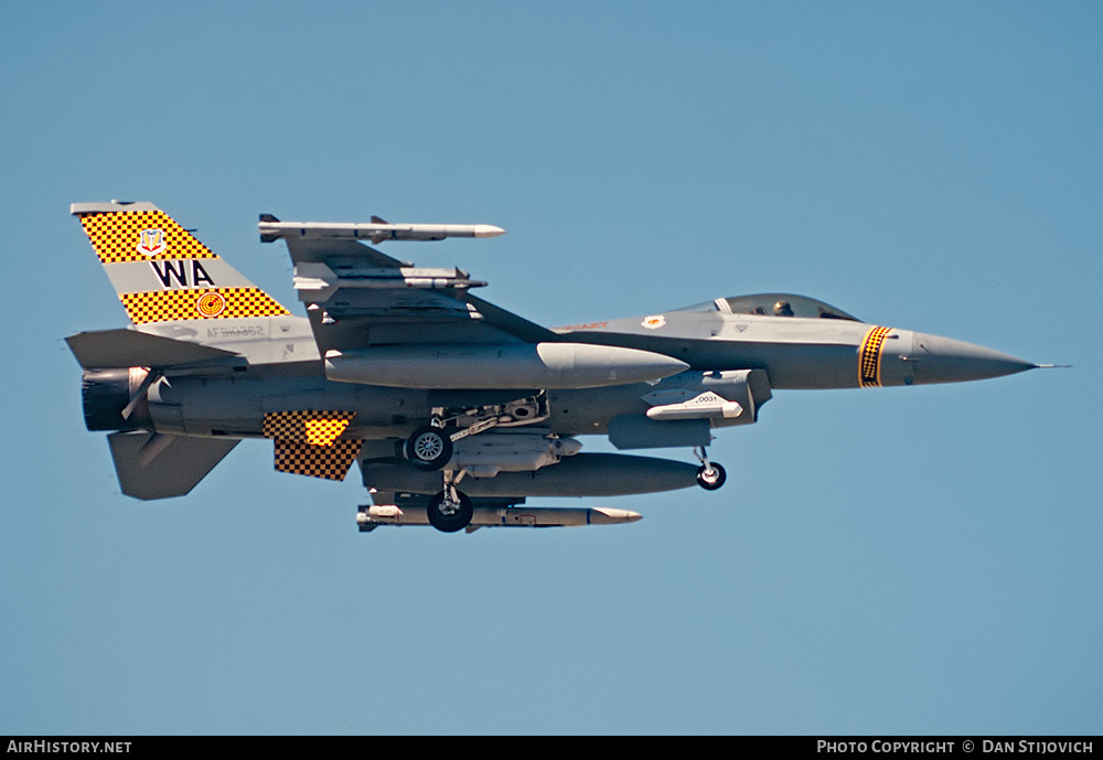 Aircraft Photo of 91-0362 / AF910362 | General Dynamics F-16CM Fighting Falcon | USA - Air Force | AirHistory.net #249940