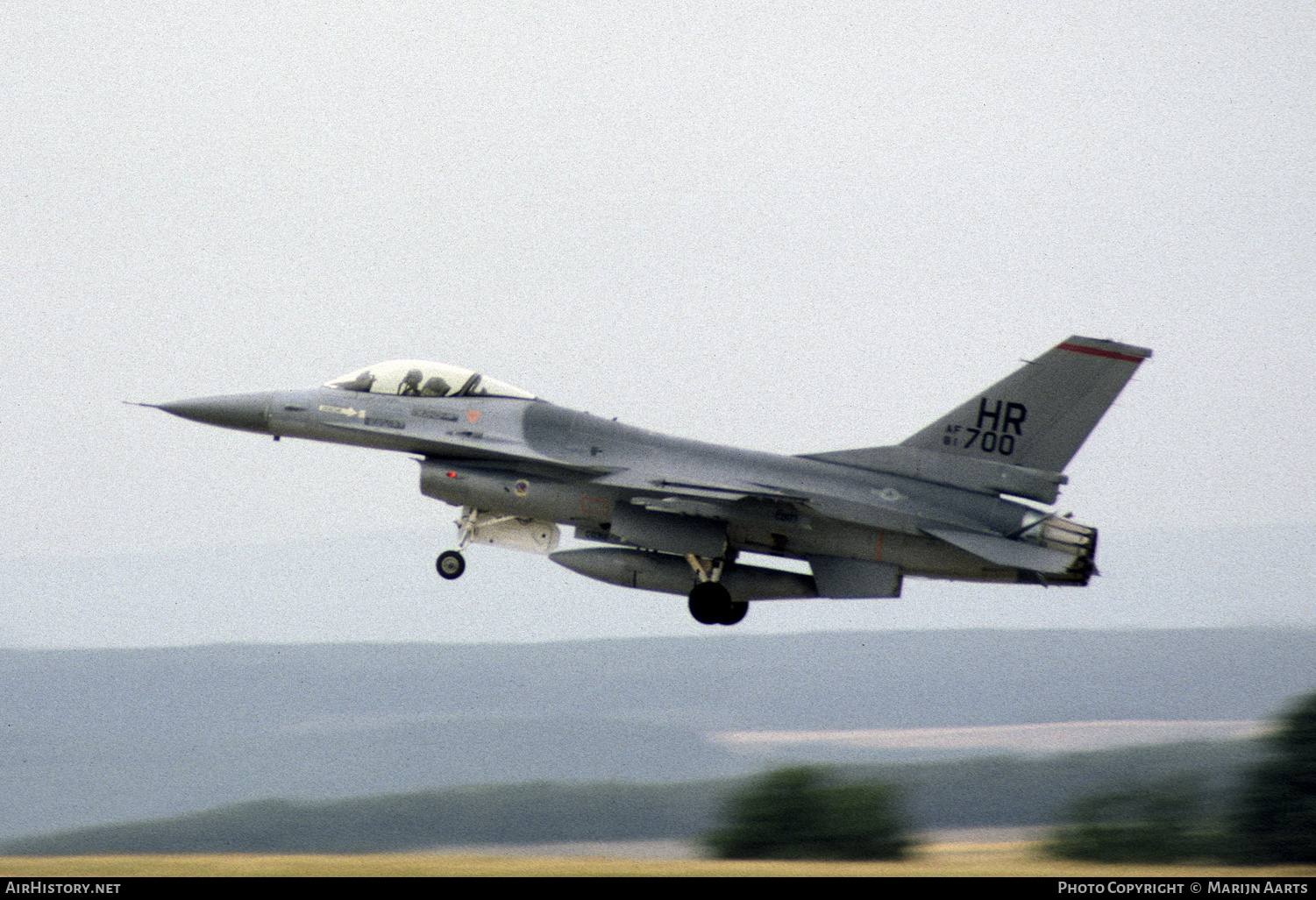 Aircraft Photo of 81-0700 / AF81-700 | General Dynamics F-16A Fighting Falcon | USA - Air Force | AirHistory.net #249950