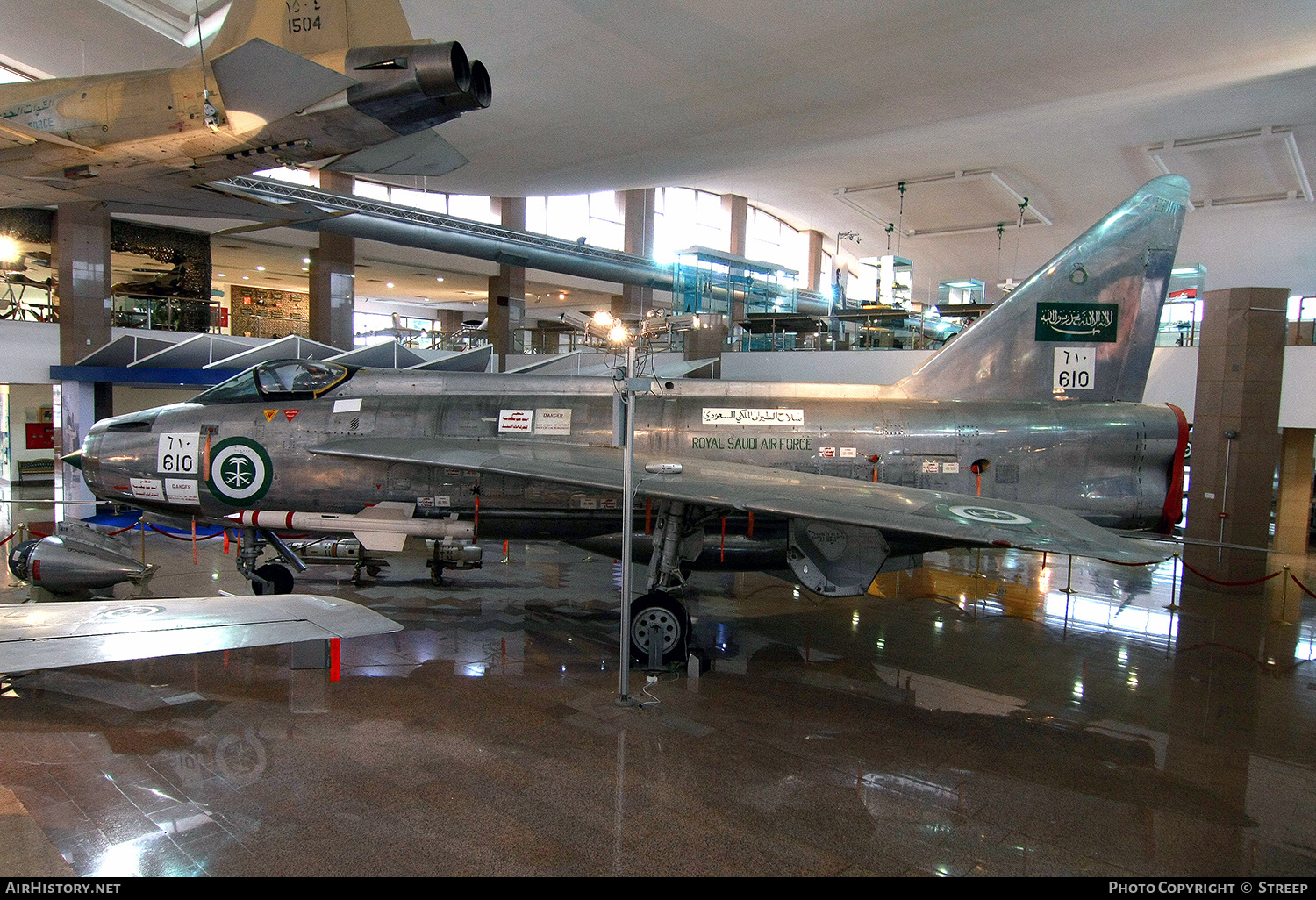 Aircraft Photo of 610 / ٦١٠ | English Electric Lightning F52 | Saudi Arabia - Air Force | AirHistory.net #249953
