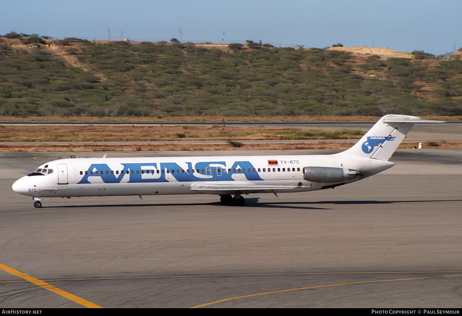 Aircraft Photo of YV-87C | McDonnell Douglas DC-9-51 | Avensa - Aerovías Venezolanas | AirHistory.net #249971