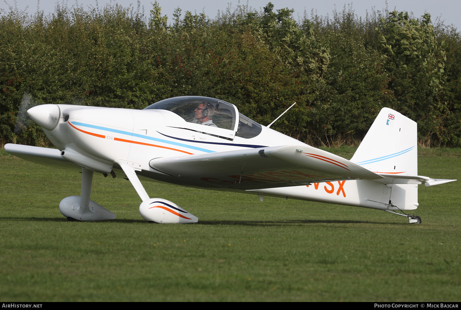 Aircraft Photo of G-RVSX | Van's RV-6 | AirHistory.net #249979