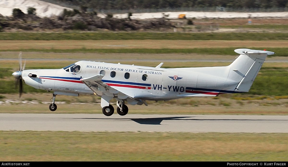 Aircraft Photo of VH-YWO | Pilatus PC-12/47 | Royal Flying Doctor Service - RFDS | AirHistory.net #249986