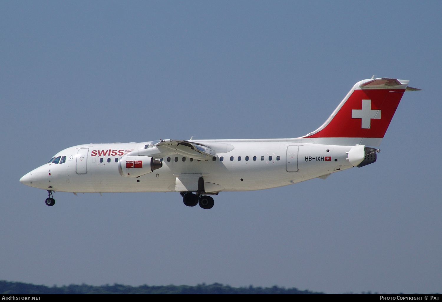 Aircraft Photo of HB-IXH | British Aerospace Avro 146-RJ85 | Swiss International Air Lines | AirHistory.net #249996