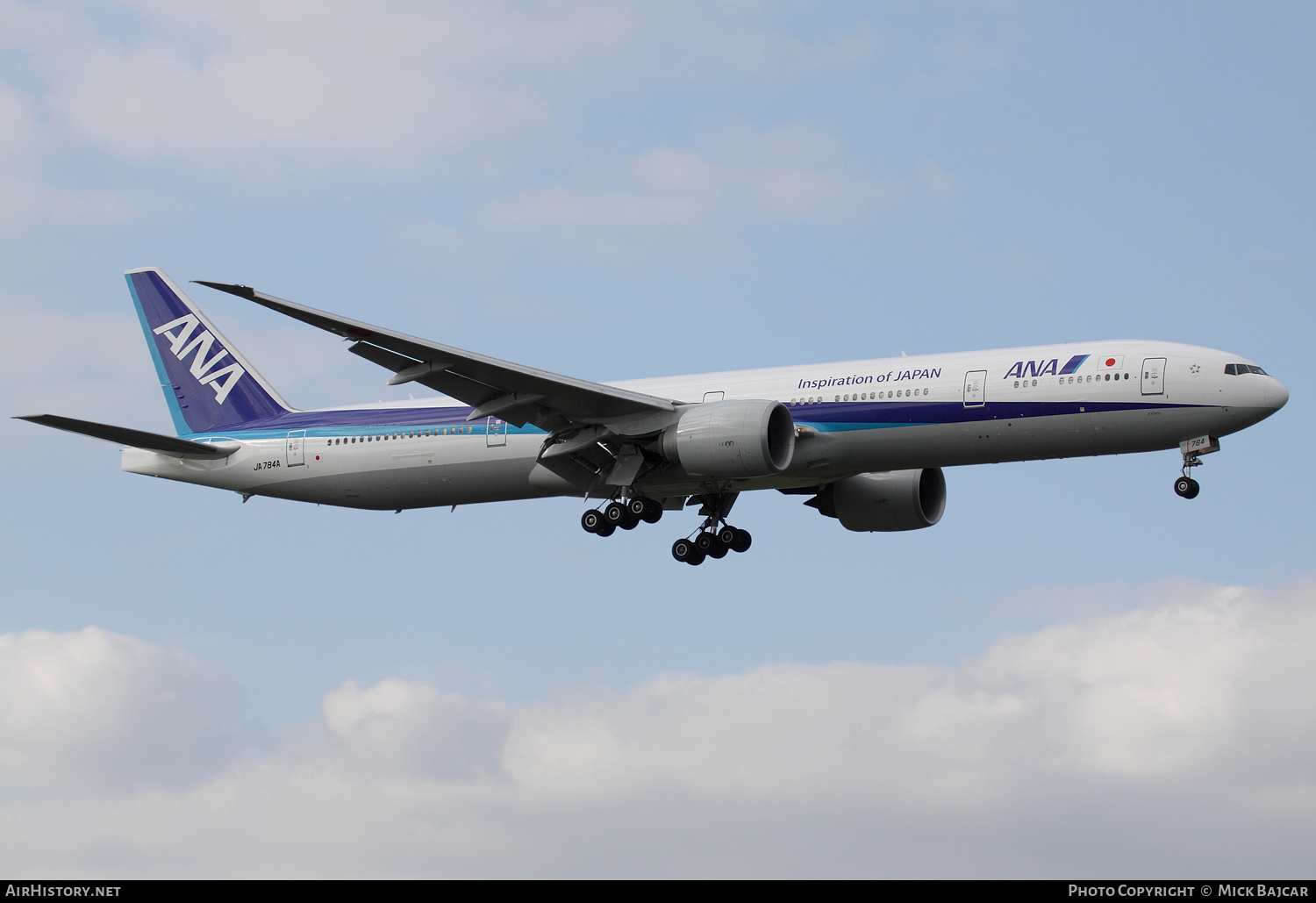 Aircraft Photo of JA784A | Boeing 777-381/ER | All Nippon Airways - ANA | AirHistory.net #250000