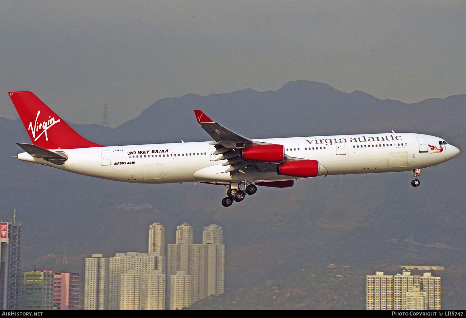 Aircraft Photo of G-VFLY | Airbus A340-311 | Virgin Atlantic Airways |  AirHistory.net #250004