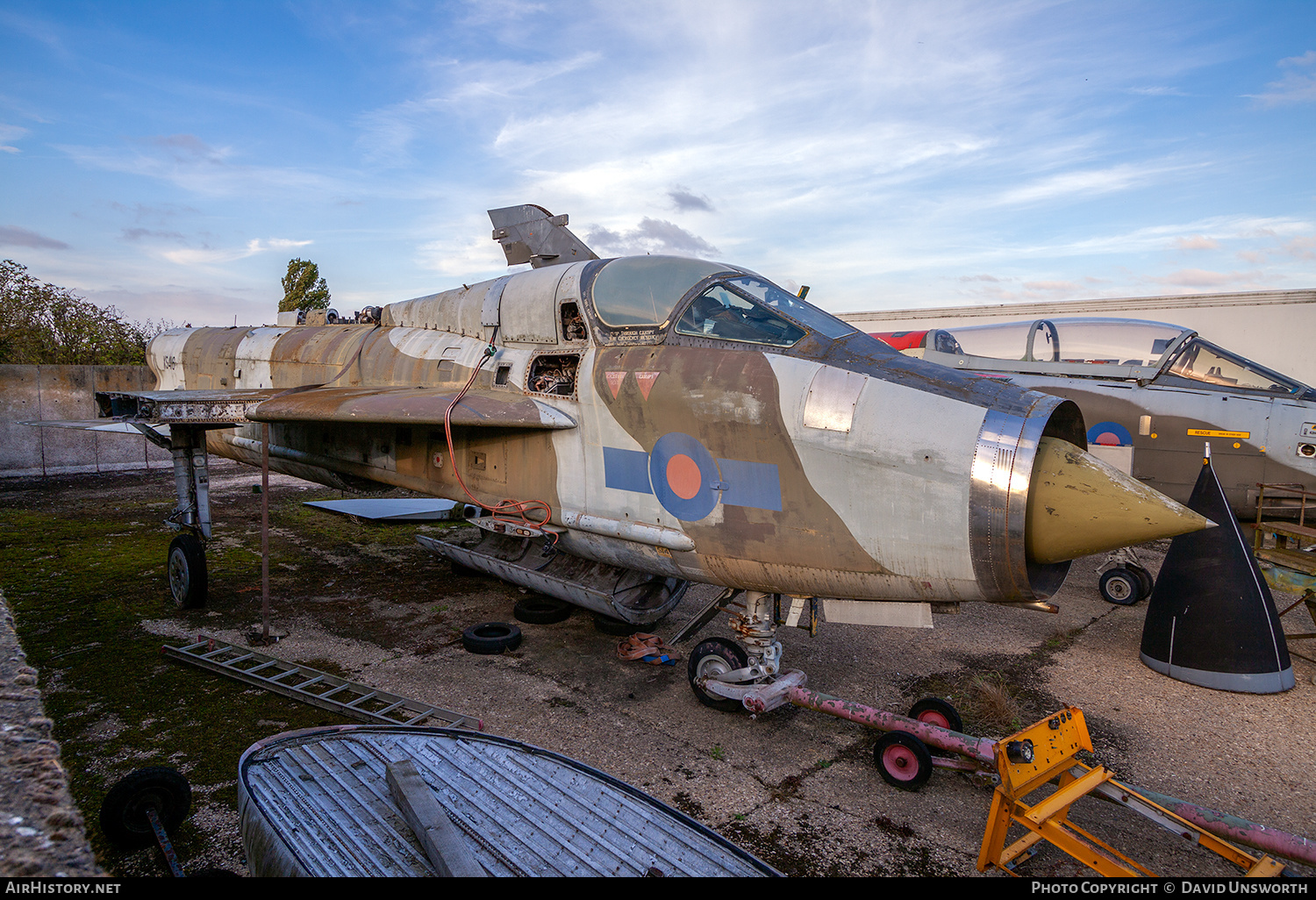 Aircraft Photo of XS416 | English Electric Lightning T5 | UK - Air Force | AirHistory.net #250007