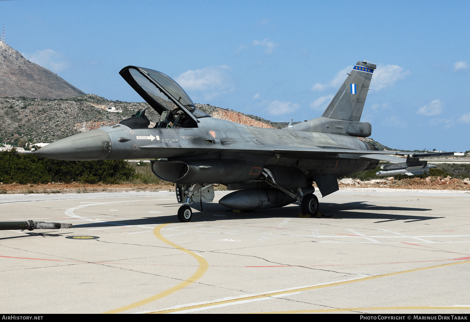 Aircraft Photo of 506 | Lockheed Martin F-16CJ Fighting Falcon | Greece - Air Force | AirHistory.net #250009