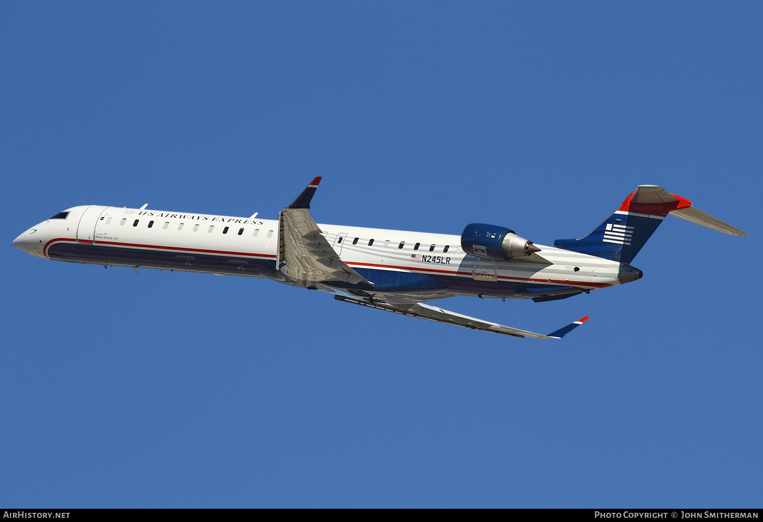Aircraft Photo of N245LR | Bombardier CRJ-900LR (CL-600-2D24) | US Airways Express | AirHistory.net #250016