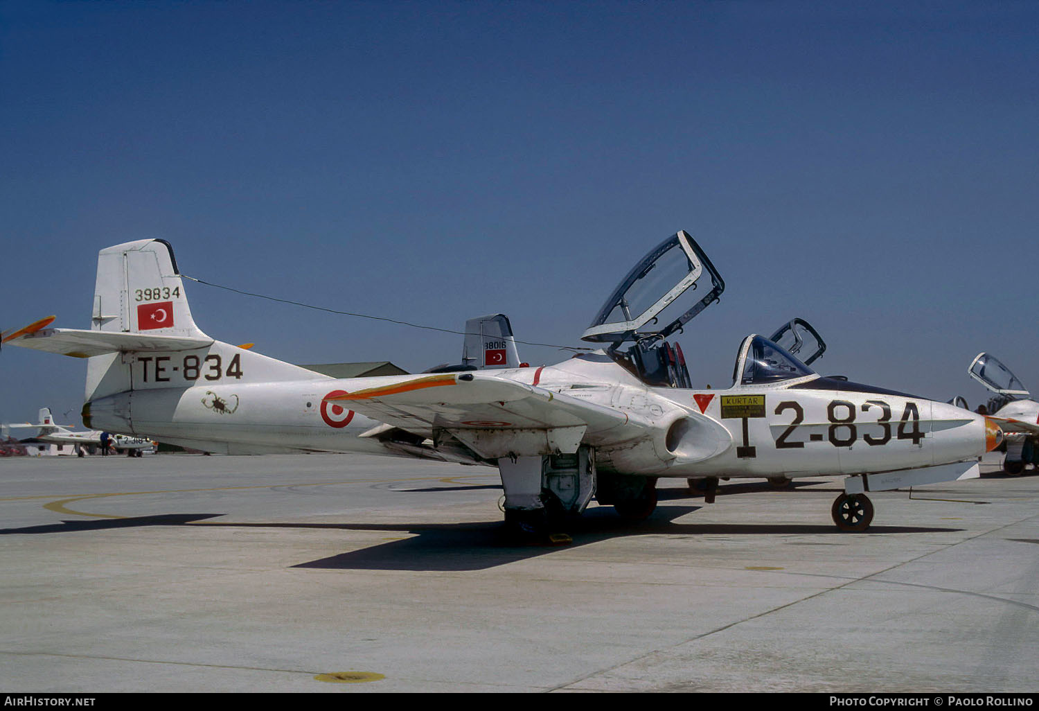 Aircraft Photo of 63-9834 / TE-834 | Cessna T-37C Tweety Bird | Turkey - Air Force | AirHistory.net #250023