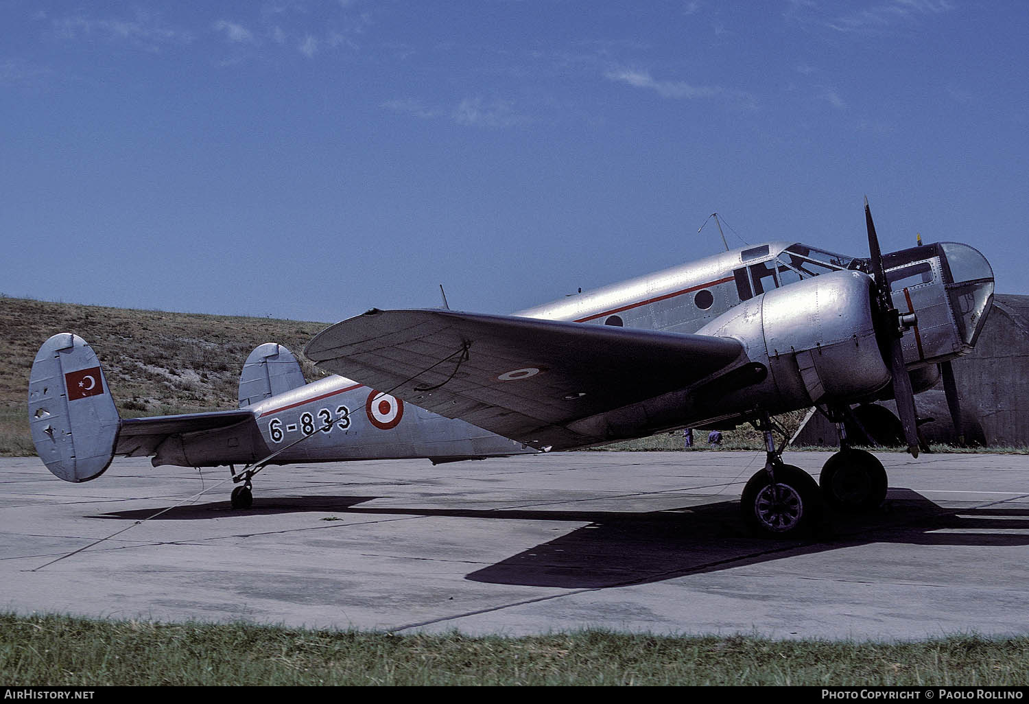 Aircraft Photo of 6833 | Beech AT-11 Kansan | Turkey - Air Force | AirHistory.net #250033