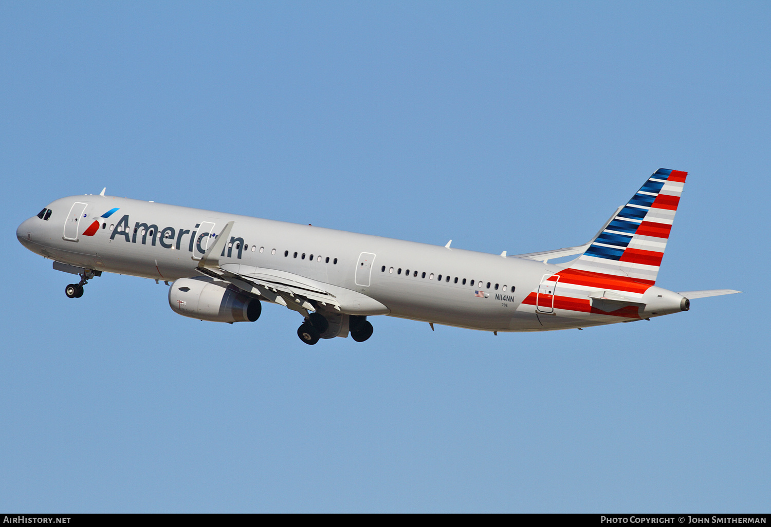 Aircraft Photo of N114NN | Airbus A321-231 | American Airlines | AirHistory.net #250035