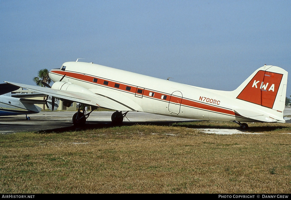 Aircraft Photo of N700RC | Douglas DC-3(C) | KWA - Key West Airlines | AirHistory.net #250042